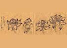 Published on 3/18/2002 Paintings by Practitioners in Forced Labor Camp: Lotus, Plum Flower and Bamboo
