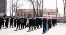 Published on 11/20/2003 Historic Photos: Morning Group Practice of Falun Gong Practitioners in Shulan City, Jilin Province on May 1, 1999


