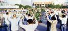 Published on 1/4/2004 Historic Photos: Falun Dafa Practitioners’ Group Practice in Lanzhou City, Gansu Province Before July 20, 1999

 
