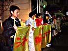 Published on 1/1/2001 Japan Practitioners Hold Vigil Light in front of Chinese Embassy on 12/31/2000