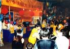 Published on 1/27/2001 Promoting Falun Dafa in Hong Kong during Chinese New Year

