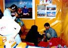 Published on 1/27/2001 Promoting Falun Dafa in Hong Kong during Chinese New Year

