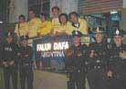 Published on 4/13/2001 Argentina Police Protect Dafa Practitioners