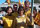 Published on 9/20/2000 Prompting Falun Dafa When Olympic Torch Passing Macquarrie University
