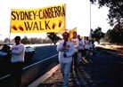 Published on 7/24/2001 Sydney to Canberra SOS Walk in Australia

