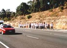 Published on 7/24/2001 Sydney to Canberra SOS Walk in Australia

