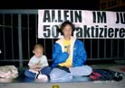 Published on 7/12/2001 SOS! Practitioners in Germany to Have 24-Hour Hongfa in front of the Chinese Embassy Until July 20
