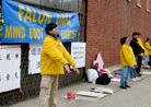 Published on 6/5/2001 Peaceful Appeal in Front of Chinese Embassy in Chicago