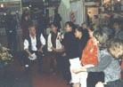 Published on 5/4/2001 Promoting Dafa At The 2001 Geneva International Book Fair
