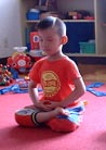 Published on 7/25/2001 Pictures of Little Disciple Practicing
