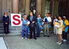 Published on 8/29/2001 The State of New Jersey passed resulation condemning persecution of Falun Gong, and commending SOS walkers 