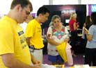 Published on 8/17/2001 Introducing Dafa at the Dallas Women’s Expo
