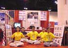 Published on 10/5/2001 Falun Gong interests people during Tempa Health Fair in Florida.