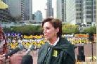 Published on 10/21/2000 West US Falun Dafa Week and Press Conference