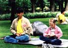 Published on 7/19/2002 Holland: Peaceful Exercises in the Serene Surroundings of the Park 
