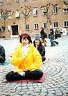 Published on 2/3/2002 The First Day of Spreading Dafa in Augsburg, Germany
