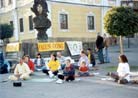 Published on 12/15/2001 American Falun Gong Practitioner Assists in Spreading the Fa to her Native Country the Czech Republic
