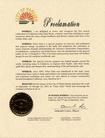 Published on 10/14/2003 Proclamation of Falun Dafa Week, City of Parlier, California [September 17, 2003]
