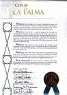 Published on 4/26/2003 Honor and Recognition of the First Celebration of California Falun Dafa Month by City of La Palma, California [April 23, 2003]
