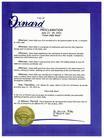 Published on 7/5/2003 Dr. Manuel M. Lopez, Mayor of the City of Oxnard, proclaimed June 23-29, 2003 as Falun Dafa Week in the City of Oxnard and encouraged all residents to practice healthy and spiritually uplifting programs such as Falun Dafa.
