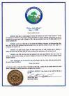Published on 8/22/2003 Proclamation of Falun Dafa Week, City of Santa Clarita, California [July 18, 2003]