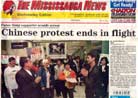 Published on 12/1/2001 Falun Gong supporter avoids arrest--Chinese protest ends in flight
