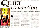 Published on 4/9/2000 QUIET COMMOTION