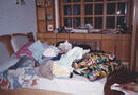 Published on 2/19/2002 A Falun Gong practitioner’s home after it is searched by the Beijing Police