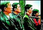 Published on 12/25/1999 Four Falun Gong practitioners were tried over the weekend and sentenced to prison for up to 18 years.
