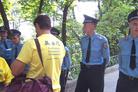 Published on 8/28/2002 Under the pressure from Chinese Embassy, Ukrainian police tried to accuse Falun Gong practitioners of "holding an event without permission." Ukraine judge dismissed the case, saying it was "groundless."