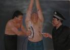 Published on 6/7/2004 Ten Methods Commonly Used to Torture Falun Gong Practitioners (Illustrations). This photo shows torture method: burns.
