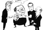 9/4/2001发表.漫画：邪恶江泽民