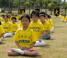 Published on 5/15/2006 Taiwan: Young Practitioners in Pingdong Give a Performance to Honor Master's Birthday (Photos)