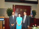 Published on 7/1/2002 Two Falun Dafa Practitioners in Toronto Honored by City Government