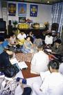 Published on 6/12/2002 Historical Photos: Wondrous Scenes During Group Practice and Experience Sharing Conferences Prior to July 20, 1999 in China: Group study at Taiping District Heping Community of Harbin (June,1999)
