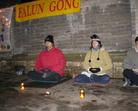 Published on 1/7/2004 On December 31, 2003, Czech and Slovakia Falun Gong Practitioners holds a candlelight vigil in front of the Chinese consulate asking for a halt to the persecution in China.