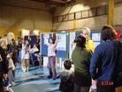 Published on 3/31/2004 Falun Gong Demonstrates Exercises at Sweden’s Largest Mind and Body Fair