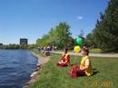 Exercise Demo in a Park in Ottawa, Canada During Celebration of the First Falun Dafa Festival on May 20, 2001