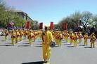 Published on 4/12/2005 Washington DC: Practitioners Participate in the National Cherry Blossom Festival Parade (Photos)