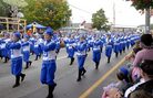 Published on 10/9/2007 Rhode Island: Divine Land Marching Band Appears in New Uniforms, Amazes the Audience (Photos)