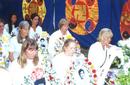 During 2001 Hong Kong Falun Dafa Cultivation Experience Sharing, Practitioners from 23 Countries Sit-in in Front of China's Laison Office and Call for an End of the Persecution of Falun Gong in China