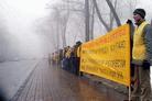 Ukraine: Falun Dafa Practitioners Appeal in front of the Chinese Embassy 