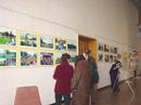 Published on 12/15/2001 On December 10, 2001, the local TV station reported the exhibition in its evening news report. The two most famous newspapers of the city plan to report our photo exhibition. Every visitor was touched by the principles of Falun Dafa and moved by the greatness of the practitioners in China.
