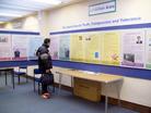 Published on 1/17/2003 A one-week "Falun Dafa in Great Britain Poster Exhibition" with the theme of "The World Needs Truthfulness-Compassion-Tolerance" was successfully held at the Central Library of the City of Cambridge in January, 2003.