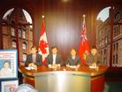 Published on 6/17/2004 On 6/15/04, Toronto Falun Gong practitioners held a press conference, and expressed their gratitude to the Ontario Provincial government and Members of Provincial Parliament (MPPs) for their support over the past few years in rescuing Ontario resident’s family member,