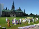 Published on 7/21/2005 Ottawa, Canada: Peacefully and Rationally Clarify the Facts, Persistently Oppose the Persecution - Clarifying the Truth on Parliament Hill on July 20th (Photos)