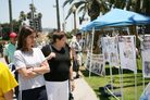 Published on 7/17/2006 Los Angeles: Practitioners Expose the CCP's Live Organ Harvesting, Urge President Bush to Help Stop the Atrocities (Photos)