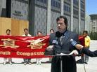San Francisco: Practitioners Hold Press Conference Regarding Two Chinese Officials Found Guilty by US Court of Crimes Against Humanity 