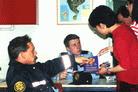 Published on 6/22/2002 Before the practitioners arrived in Iceland, the Jiang regime had already distributed slanderous materials against Falun Gong to Icelandic police. With righteous belief and compassion, the practitioners clarified the truth to police. All police changed their attitudes and many of them requested truth-clarifying materials from the practitioners during shift changes and before returning home.