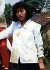 Published on 7/18/2001 Falun Dafa practitioner Ms. Wang Huajun from Baiguo Town, Macheng City, Hubei Province was burned alive after being tortured nearly to death in Macheng City Public Security Bureau in April 2001.